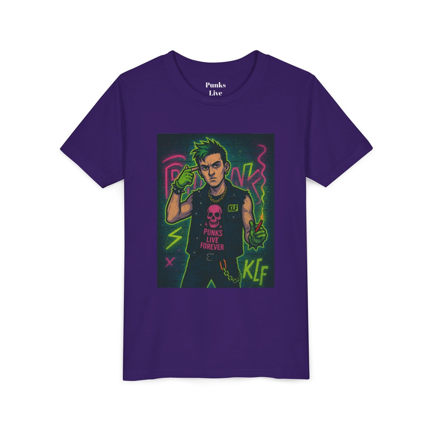 PLF “"Light the Fuse" Tee” Tee | Punk Kidswear by PLF - Punks Live Forever