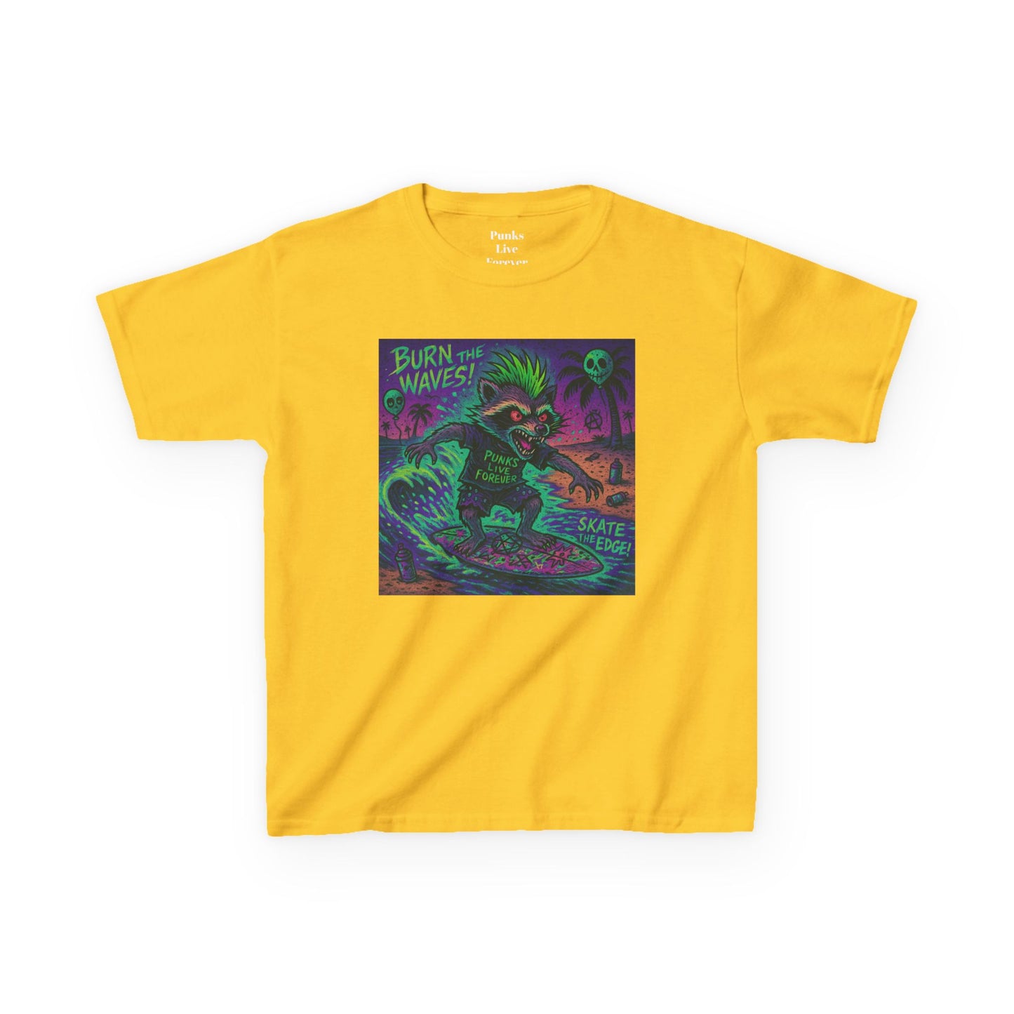PLF “"Surfing" Tee” Tee | Punk Kidswear by PLF - Punks Live Forever