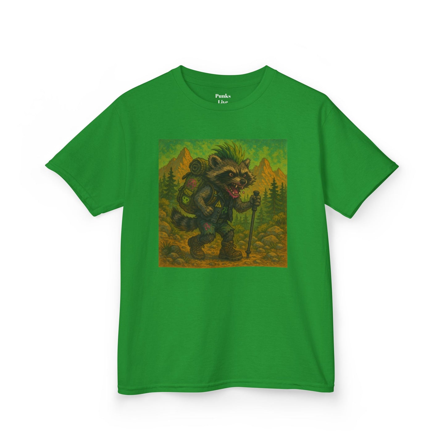 PLF “"Hiking" Tee” Tee | Punk Kidswear by PLF - Punks Live Forever