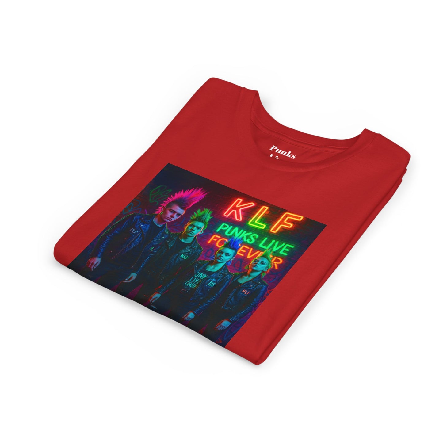 PLF “Neon Syndicate Tee” Tee | Punk Kidswear by PLF - Punks Live Forever