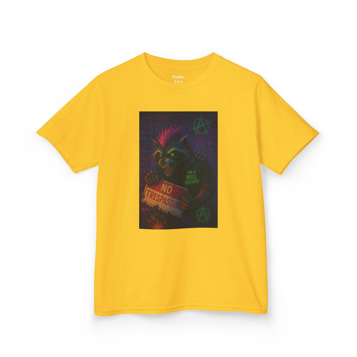 PLF “"Rule Breaker" Tee” Tee | Punk Kidswear by PLF - Punks Live Forever