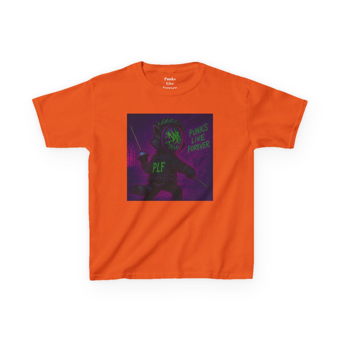 PLF “"Fencing" Tee” Tee | Punk Kidswear by PLF - Punks Live Forever
