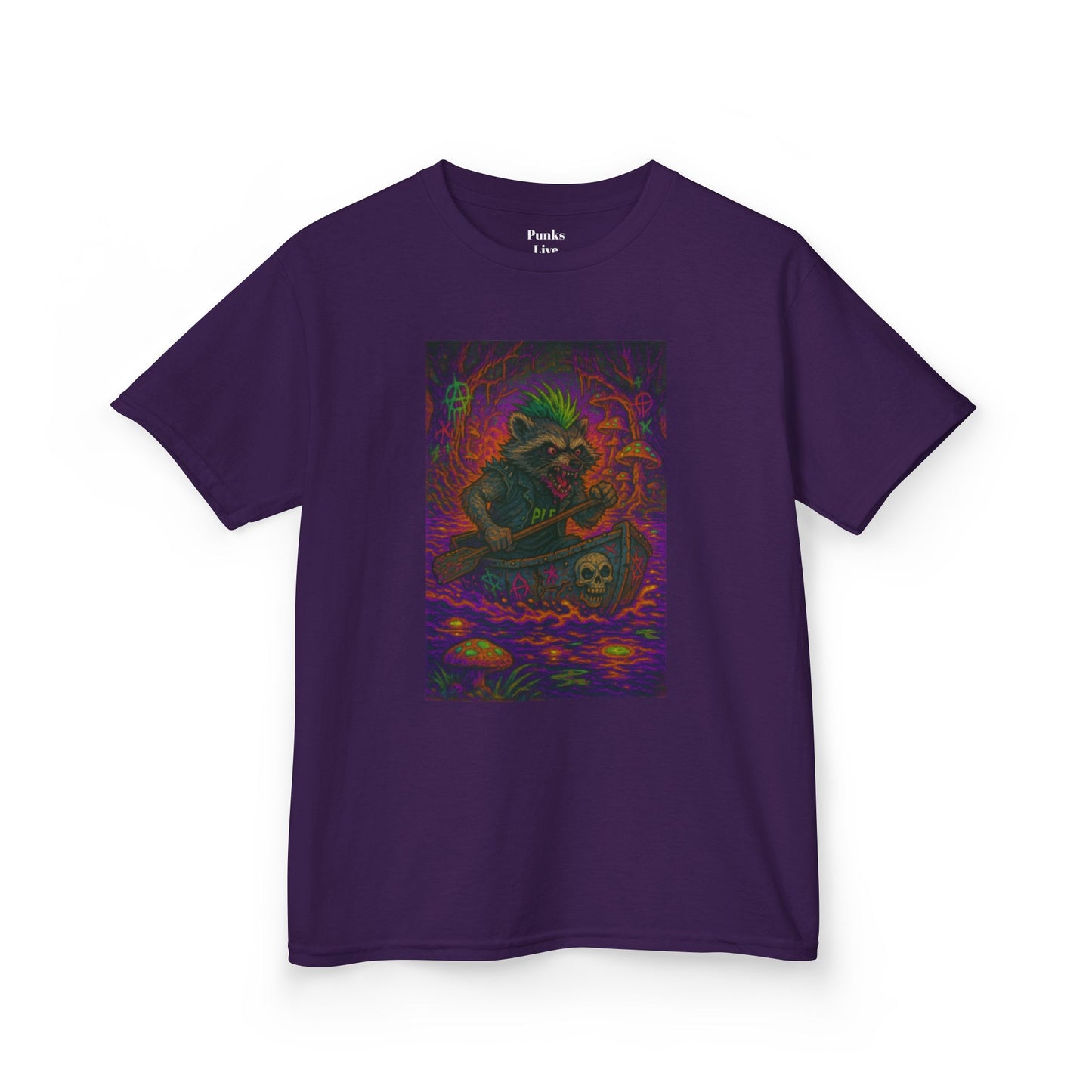 PLF “"Canoe" Tee” Tee | Punk Kidswear by PLF - Punks Live Forever