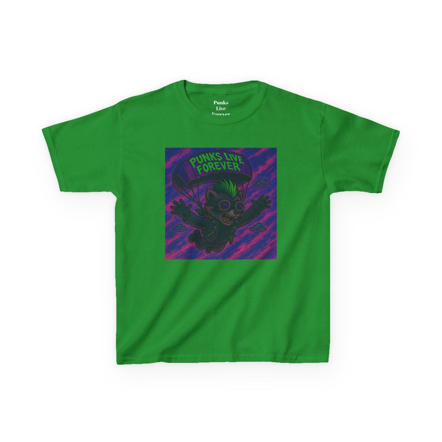 PLF “"Parachute" Tee” Tee | Punk Kidswear by PLF - Punks Live Forever
