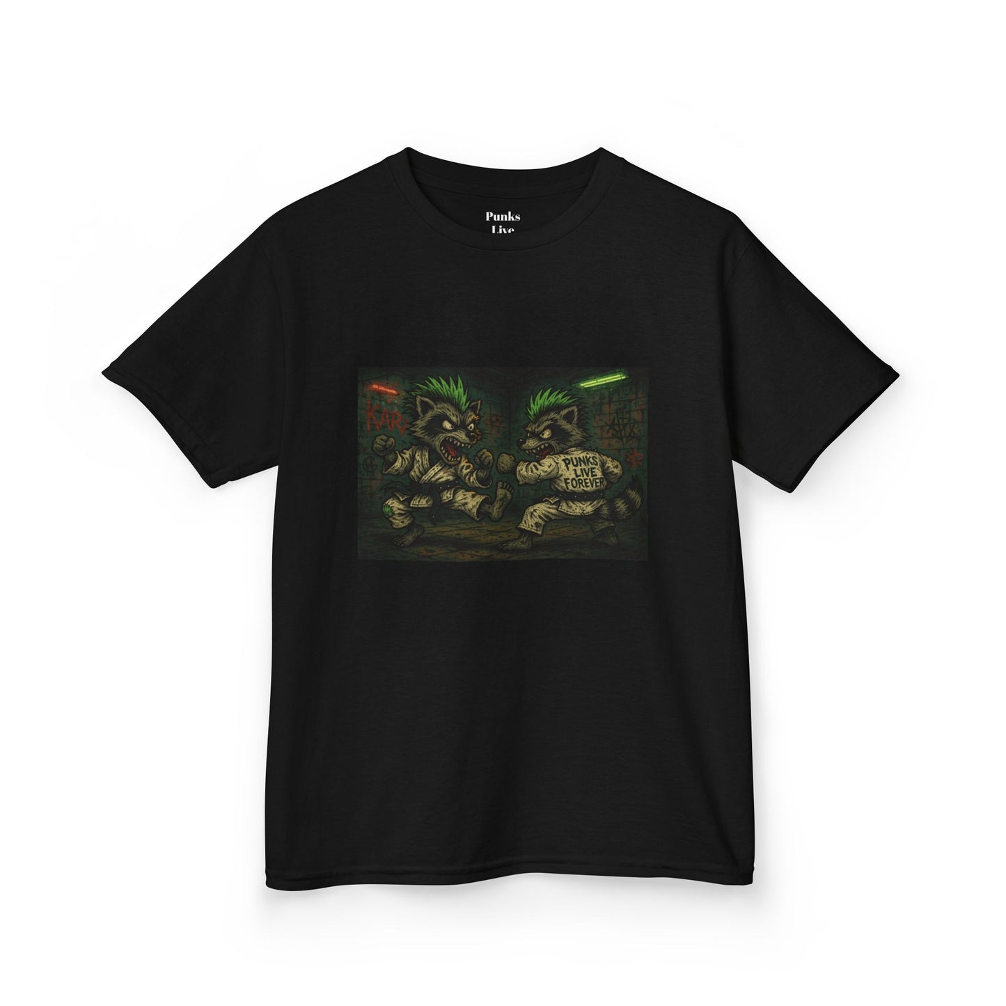 PLF “"Karate" Tee” Tee | Punk Kidswear by PLF - Punks Live Forever