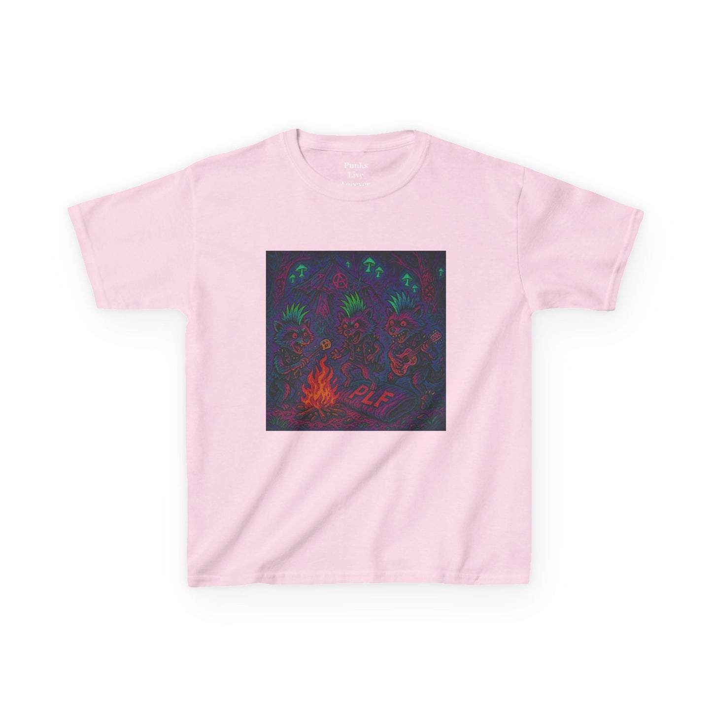 PLF “"Camping" Tee” Tee | Punk Kidswear by PLF - Punks Live Forever
