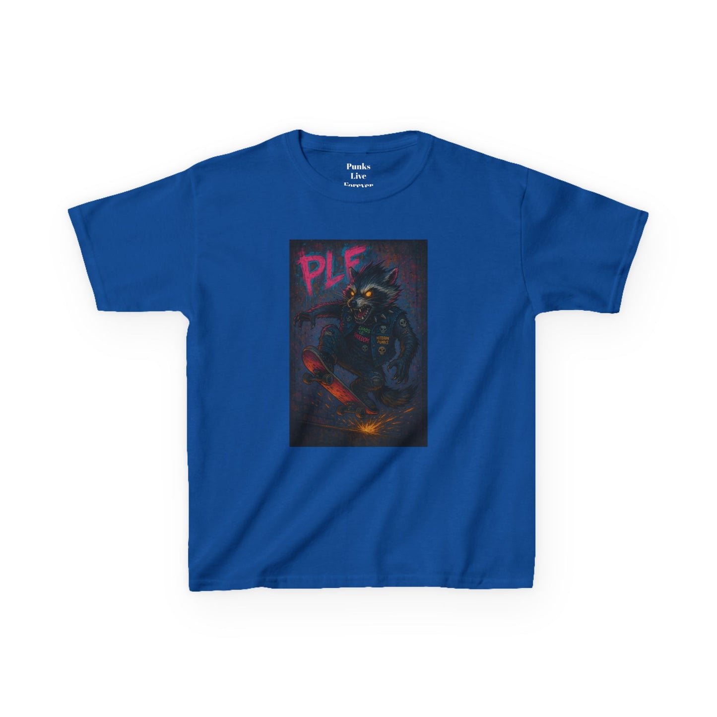 PLF “"Skateboard" Tee” Tee | Punk Kidswear by PLF - Punks Live Forever