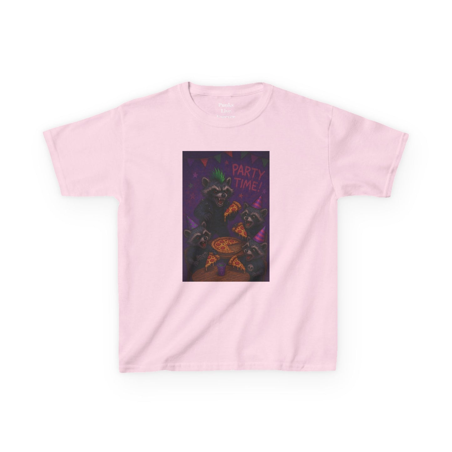 PLF “"Pizza" Tee” Tee | Punk Kidswear by PLF - Punks Live Forever