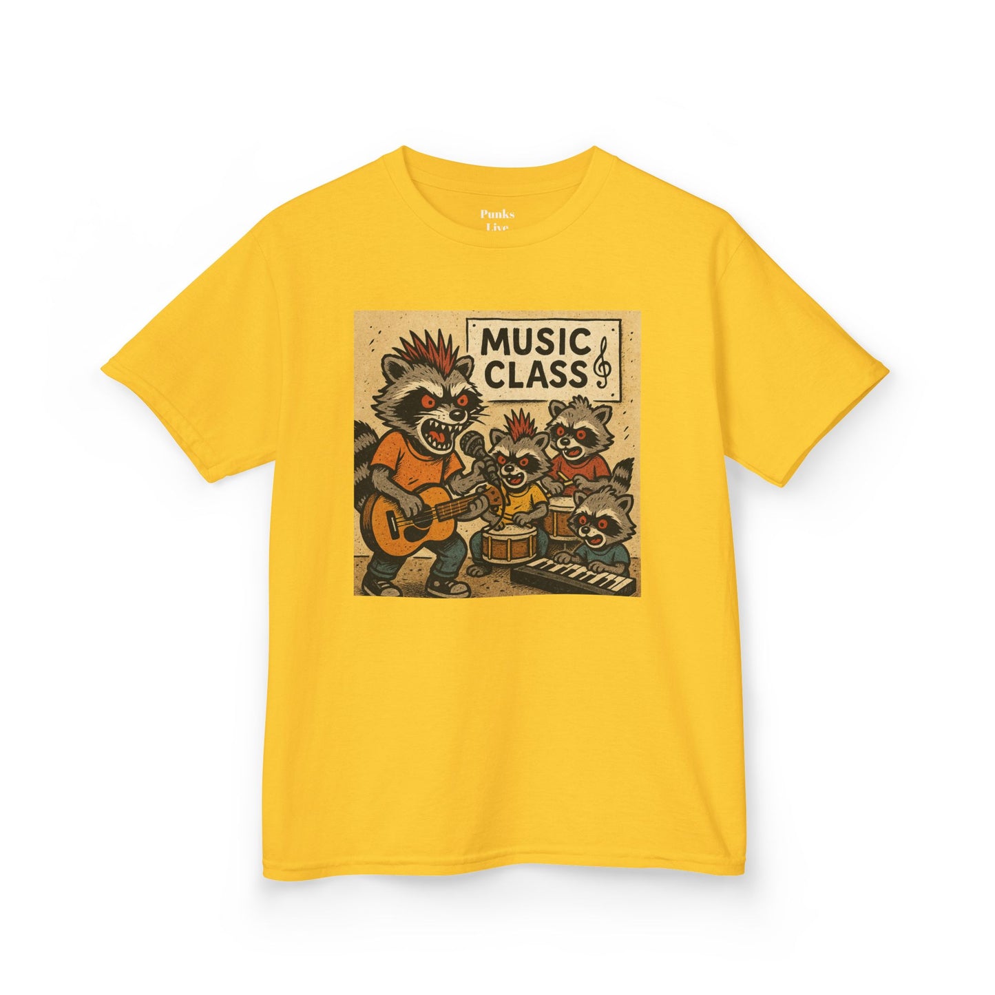 PLF “"Music Class" Tee” Tee | Punk Kidswear by PLF - Punks Live Forever