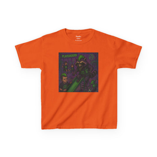 PLF “"Playground" Tee” Tee | Punk Kidswear by PLF - Punks Live Forever