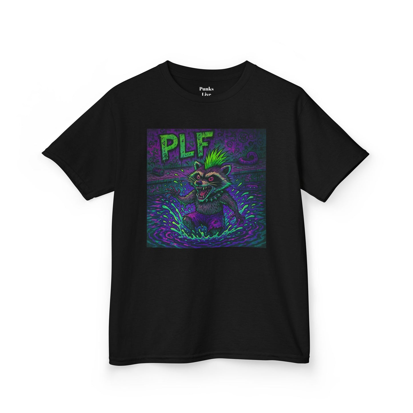 PLF “"Swimming" Tee” Tee | Punk Kidswear by PLF - Punks Live Forever