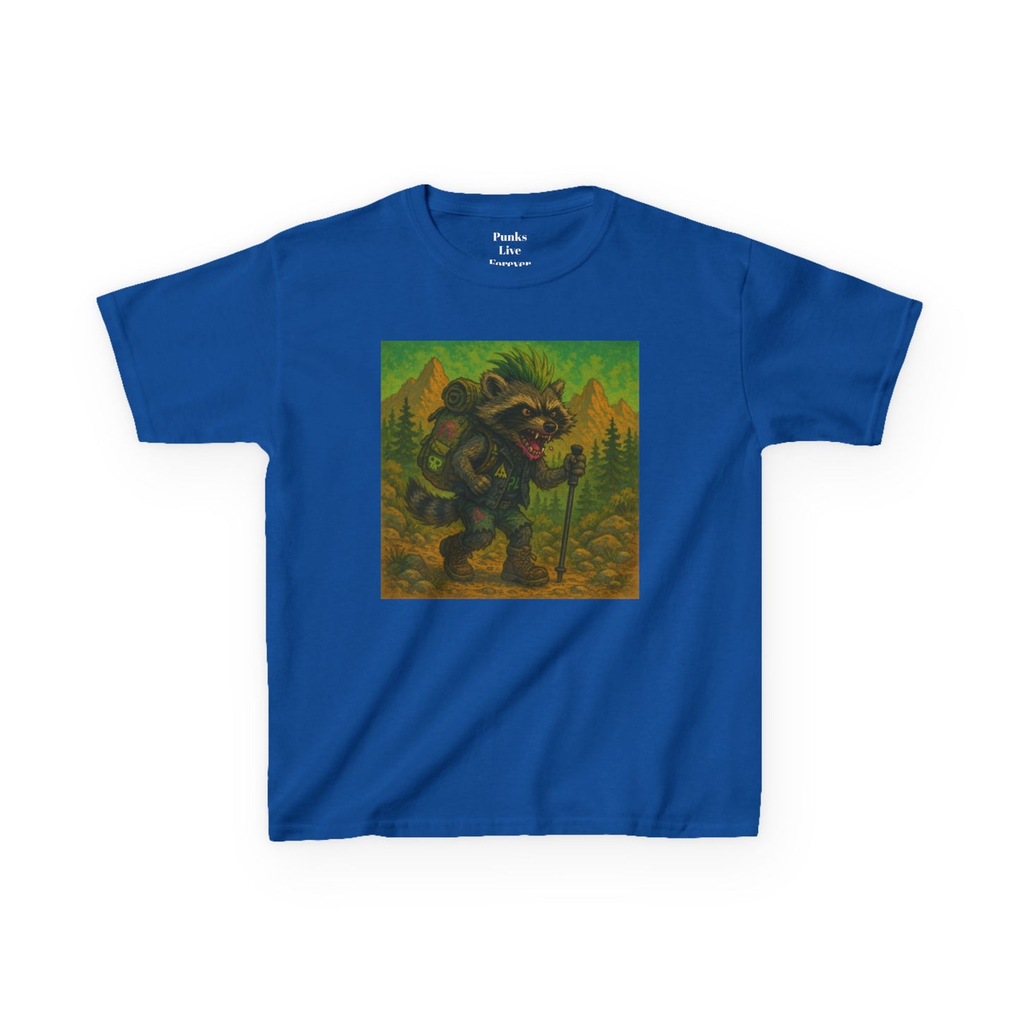 PLF “"Hiking" Tee” Tee | Punk Kidswear by PLF - Punks Live Forever