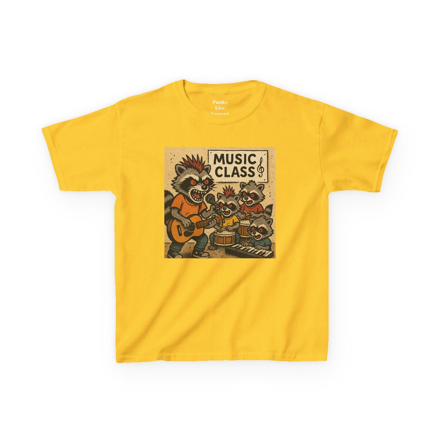 PLF “"Music Class" Tee” Tee | Punk Kidswear by PLF - Punks Live Forever
