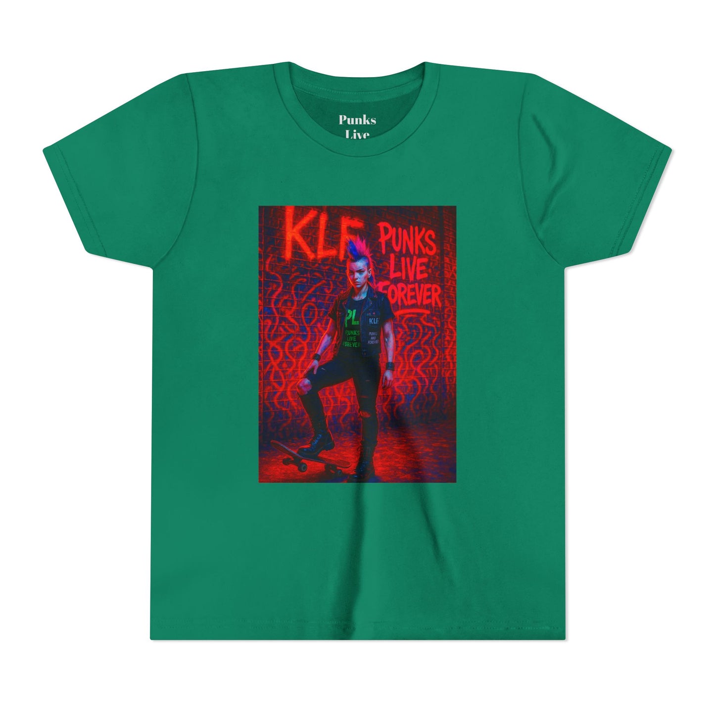 PLF “"Concrete Rebellion Tee” Tee | Punk Kidswear by PLF - Punks Live Forever