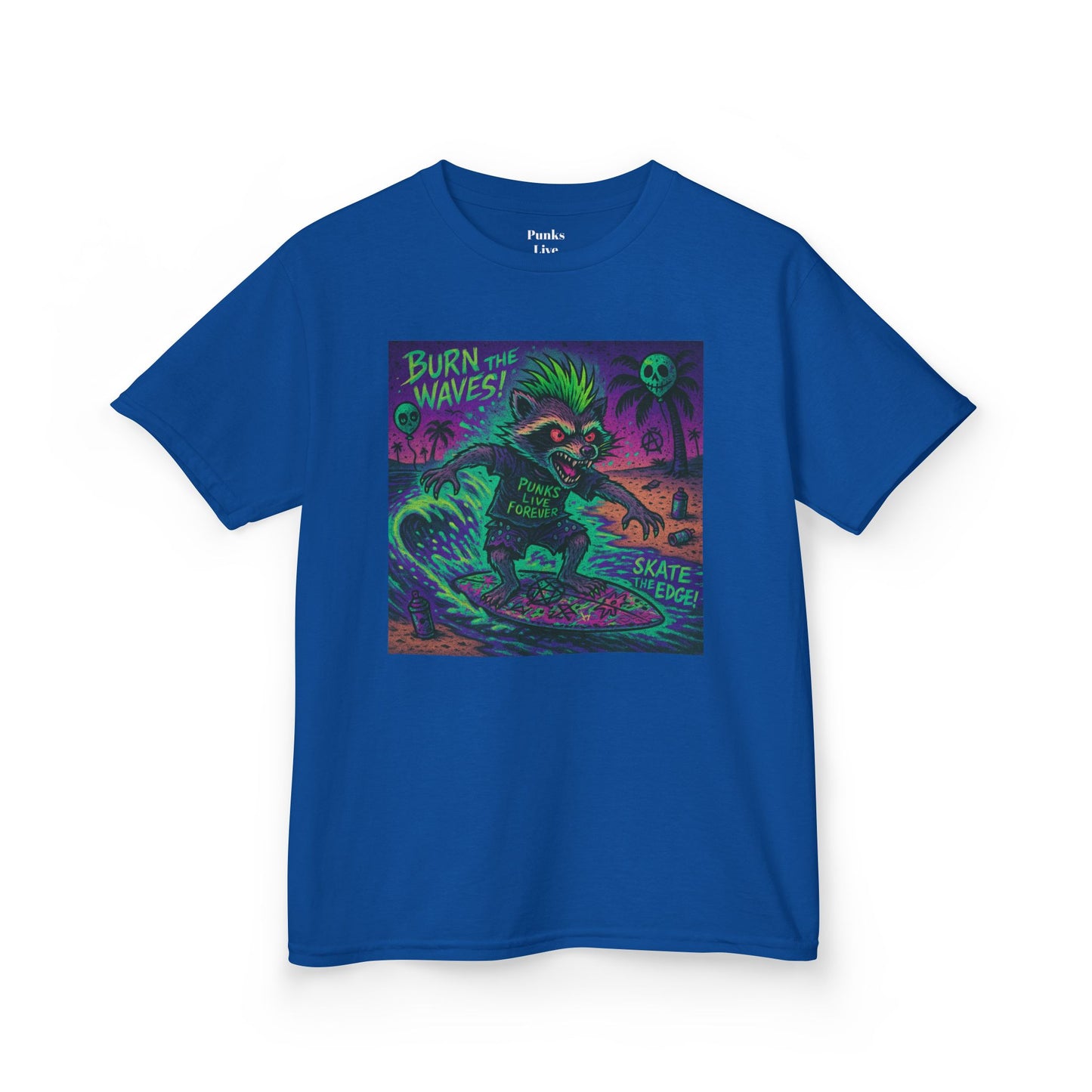 PLF “"Surfing" Tee” Tee | Punk Kidswear by PLF - Punks Live Forever