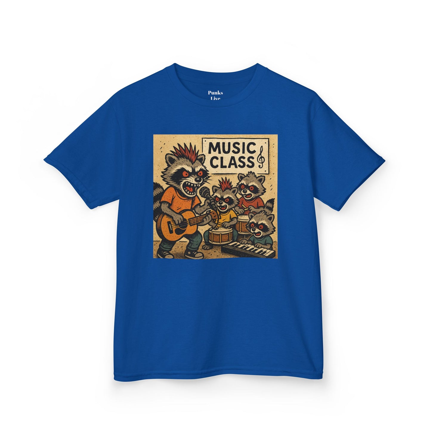 PLF “"Music Class" Tee” Tee | Punk Kidswear by PLF - Punks Live Forever