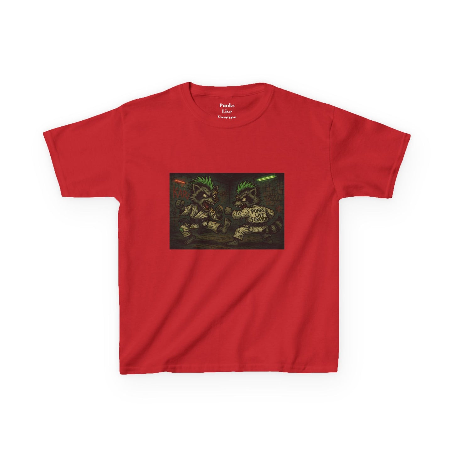 PLF “"Karate" Tee” Tee | Punk Kidswear by PLF - Punks Live Forever