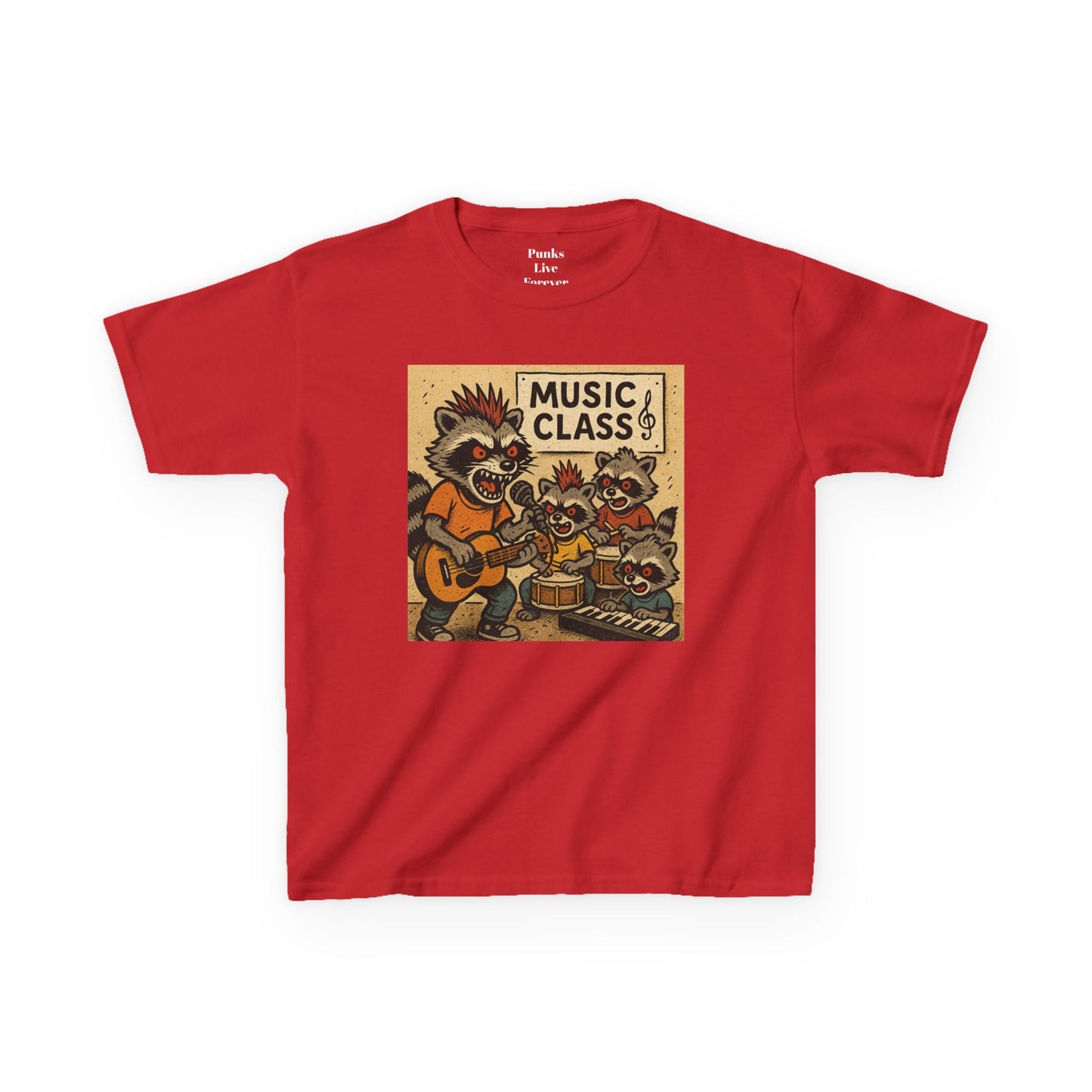 PLF “"Music Class" Tee” Tee | Punk Kidswear by PLF - Punks Live Forever