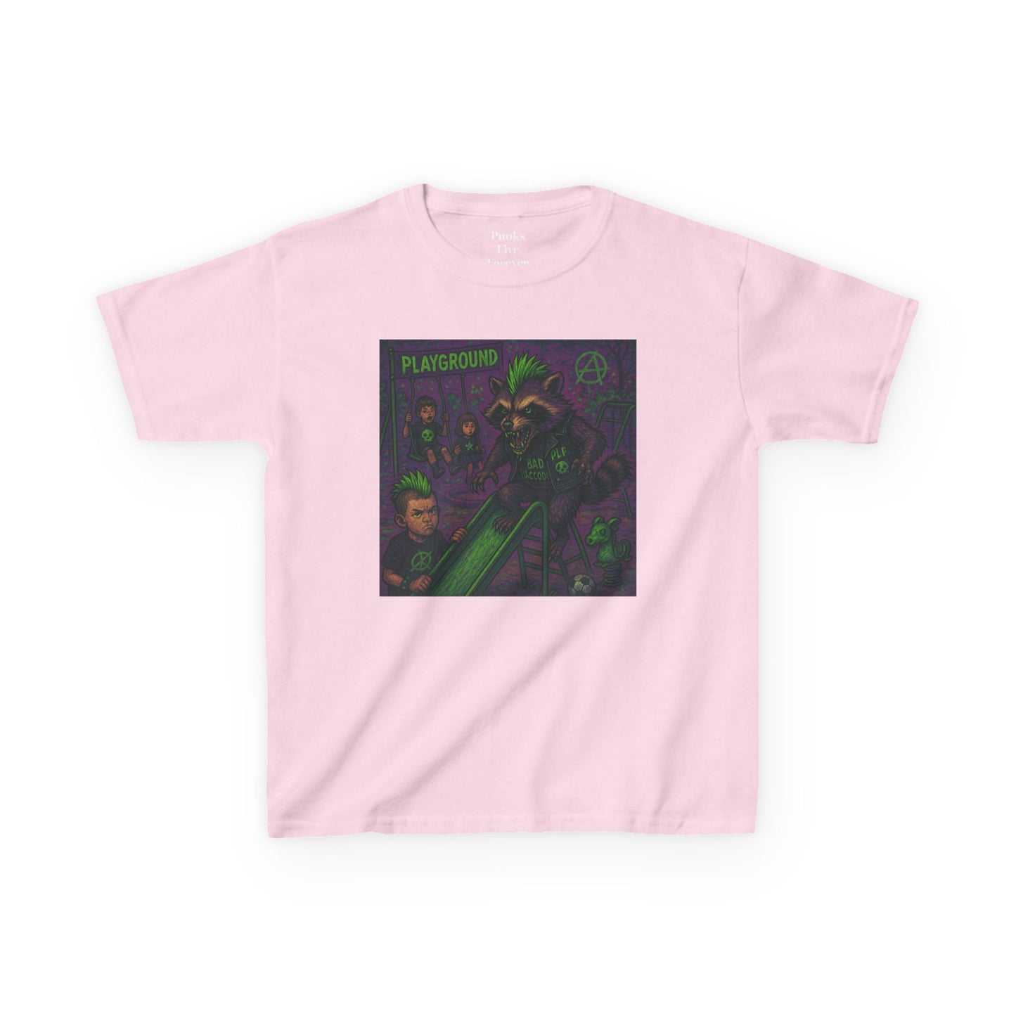 PLF “"Playground" Tee” Tee | Punk Kidswear by PLF - Punks Live Forever