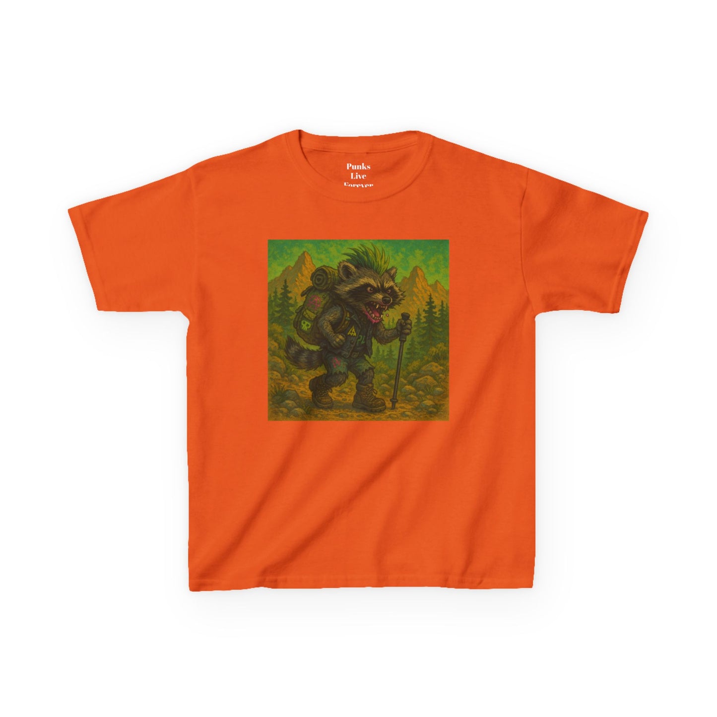 PLF “"Hiking" Tee” Tee | Punk Kidswear by PLF - Punks Live Forever