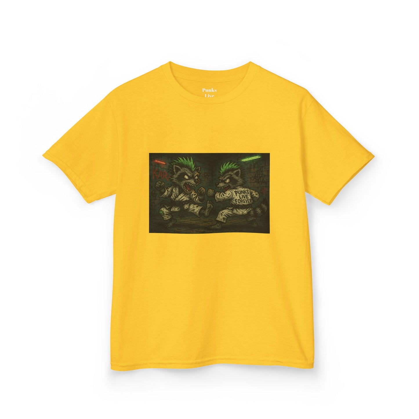 PLF “"Karate" Tee” Tee | Punk Kidswear by PLF - Punks Live Forever
