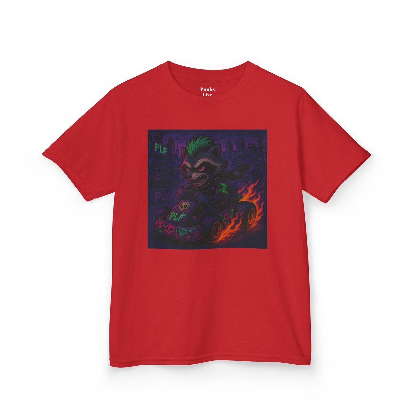 PLF “"Racing" Tee” Tee | Punk Kidswear by PLF - Punks Live Forever