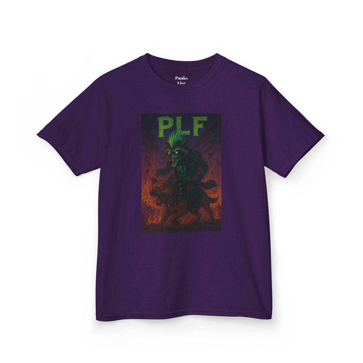 PLF “"Chaos" Tee” Tee | Punk Kidswear by PLF - Punks Live Forever