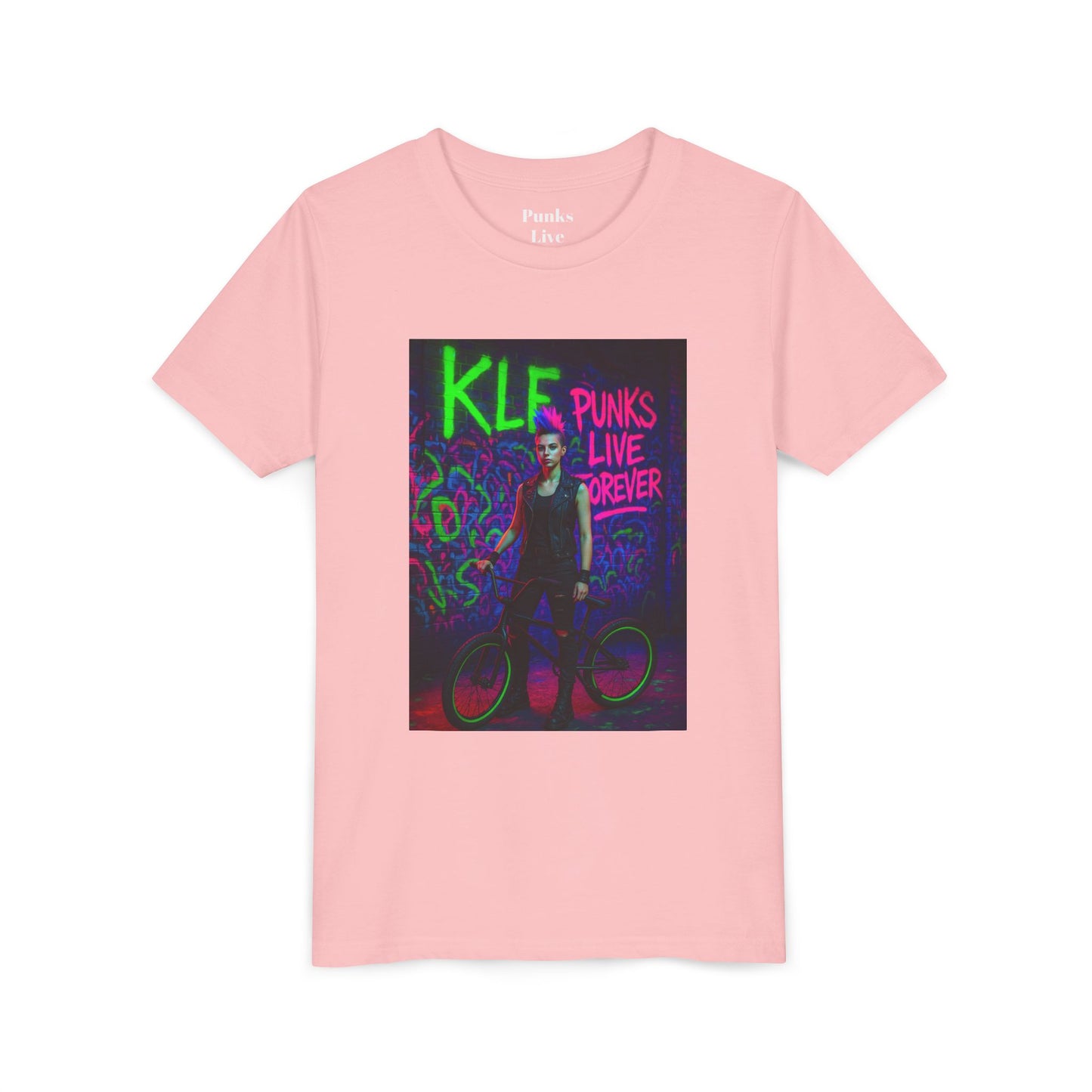 PLF “"Neon Resistance Tee” Tee | Punk Kidswear by PLF - Punks Live Forever