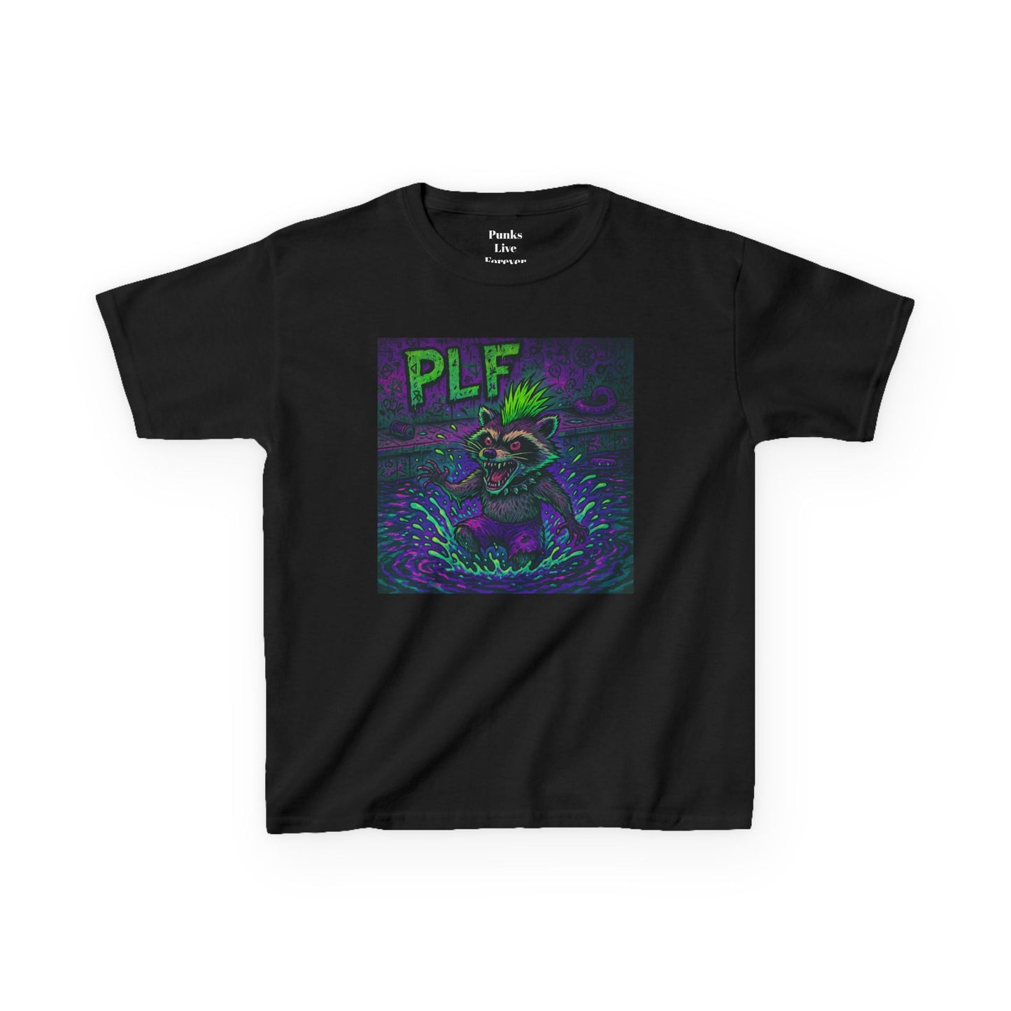 PLF “"Swimming" Tee” Tee | Punk Kidswear by PLF - Punks Live Forever