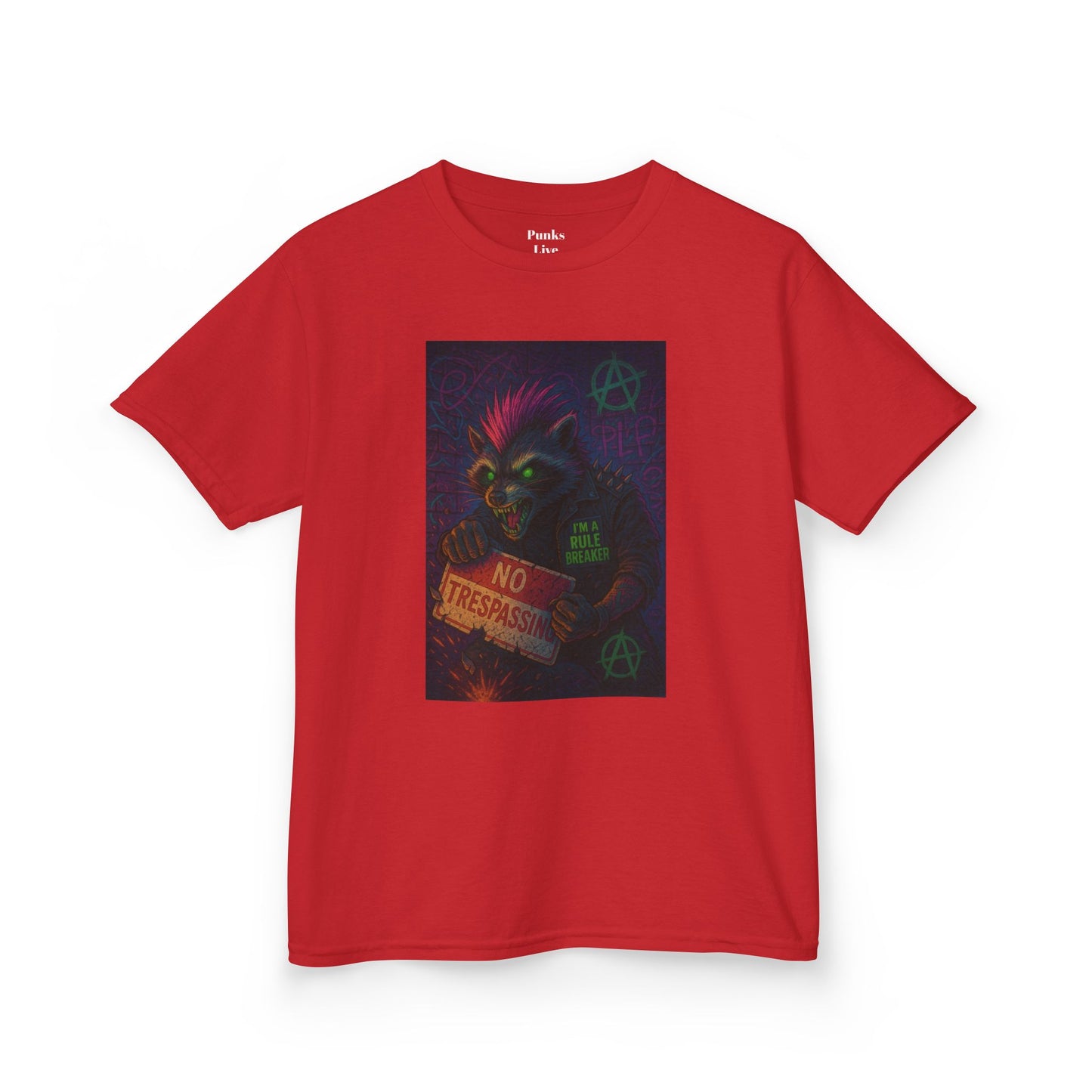 PLF “"Rule Breaker" Tee” Tee | Punk Kidswear by PLF - Punks Live Forever