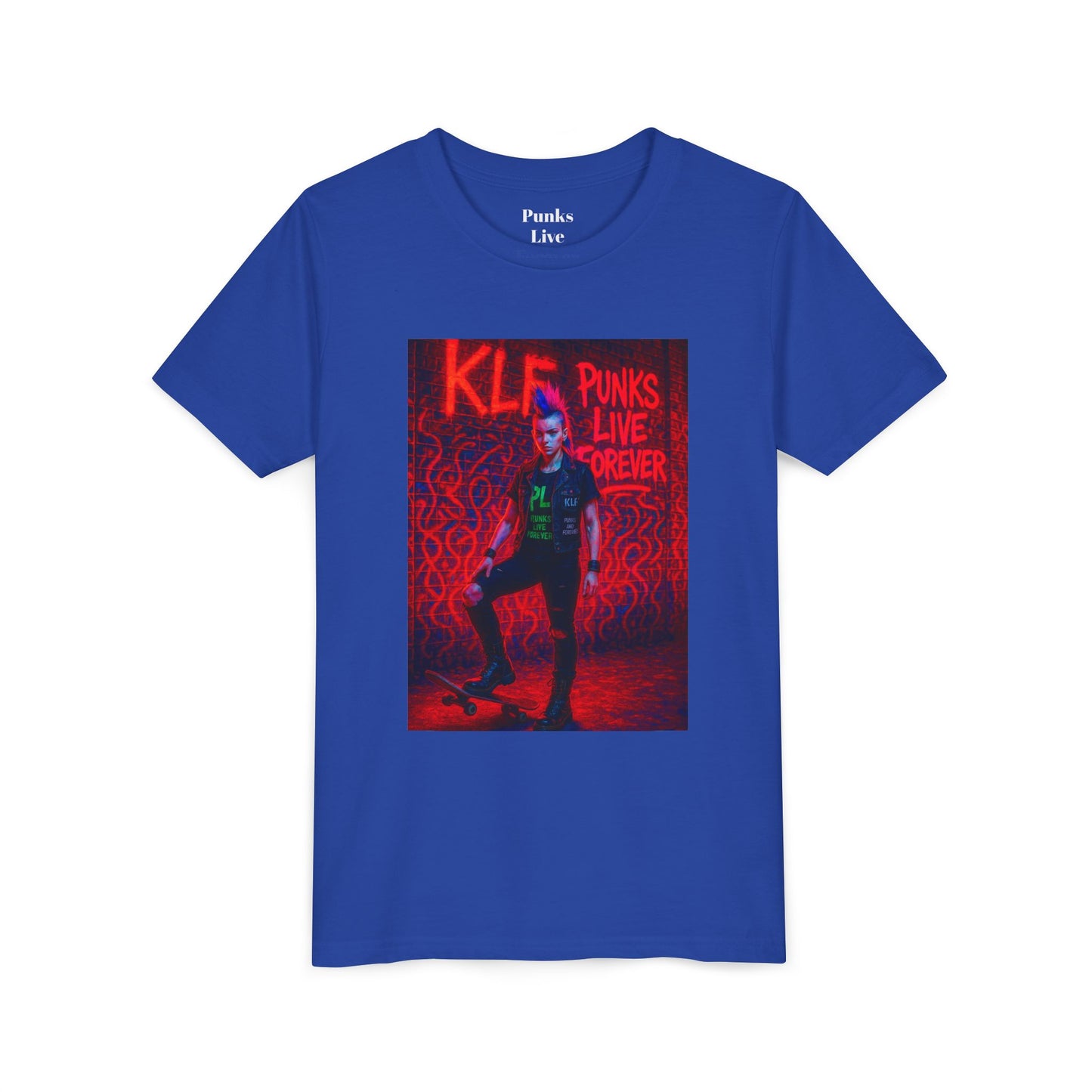 PLF “"Concrete Rebellion Tee” Tee | Punk Kidswear by PLF - Punks Live Forever