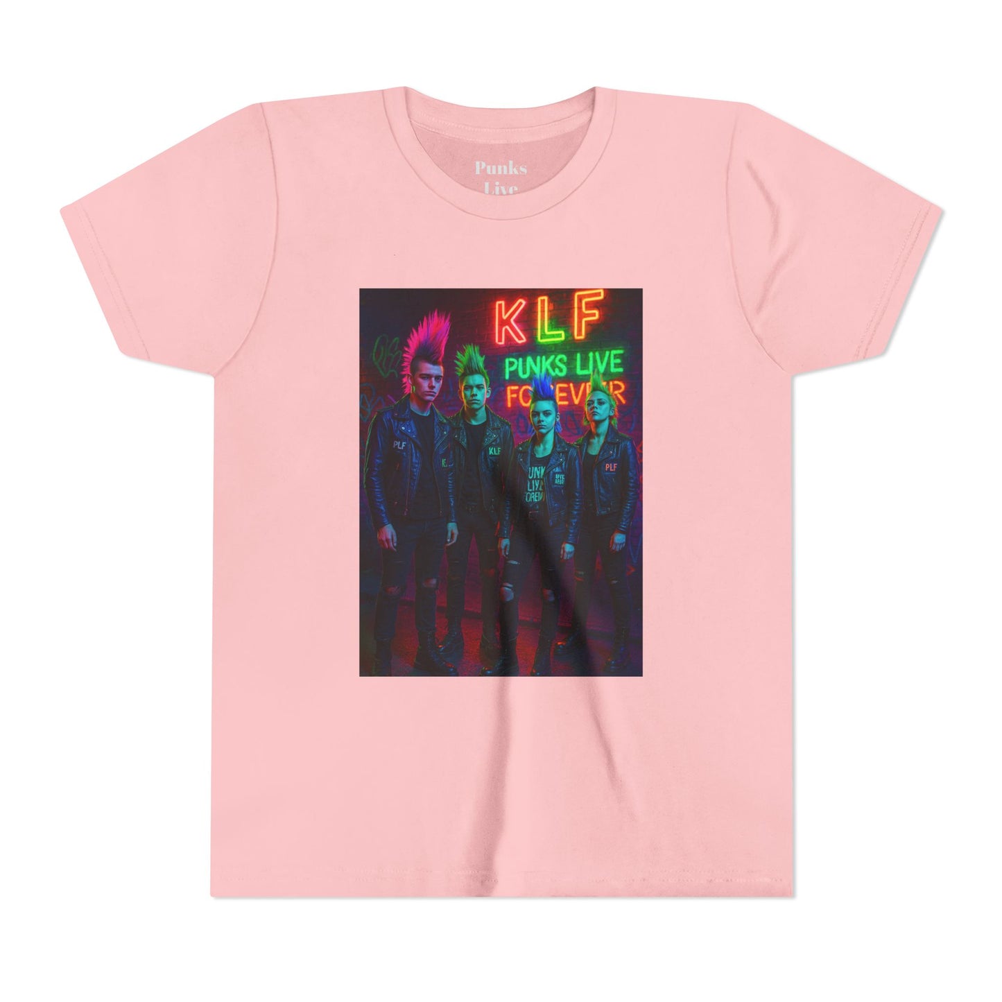 PLF “Neon Syndicate Tee” Tee | Punk Kidswear by PLF - Punks Live Forever