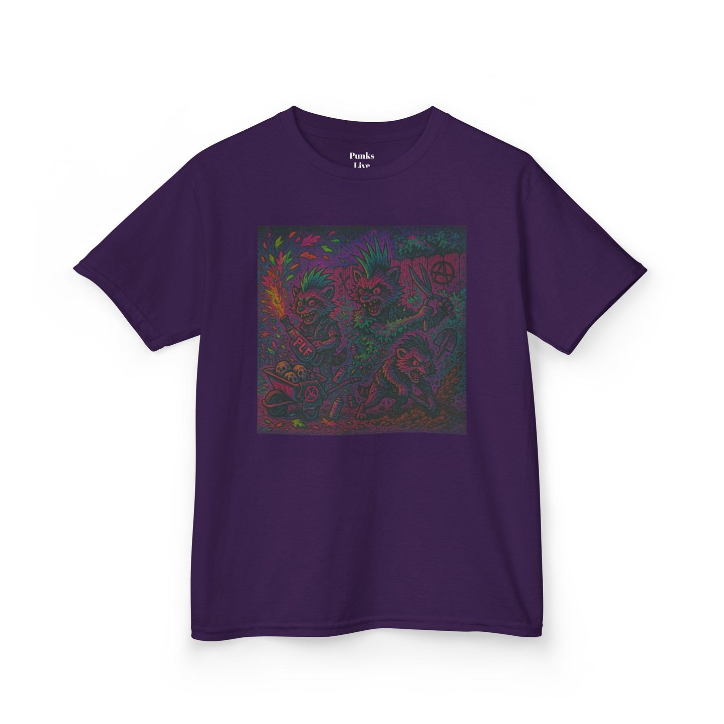 PLF “"Yardwork" Tee” Tee | Punk Kidswear by PLF - Punks Live Forever
