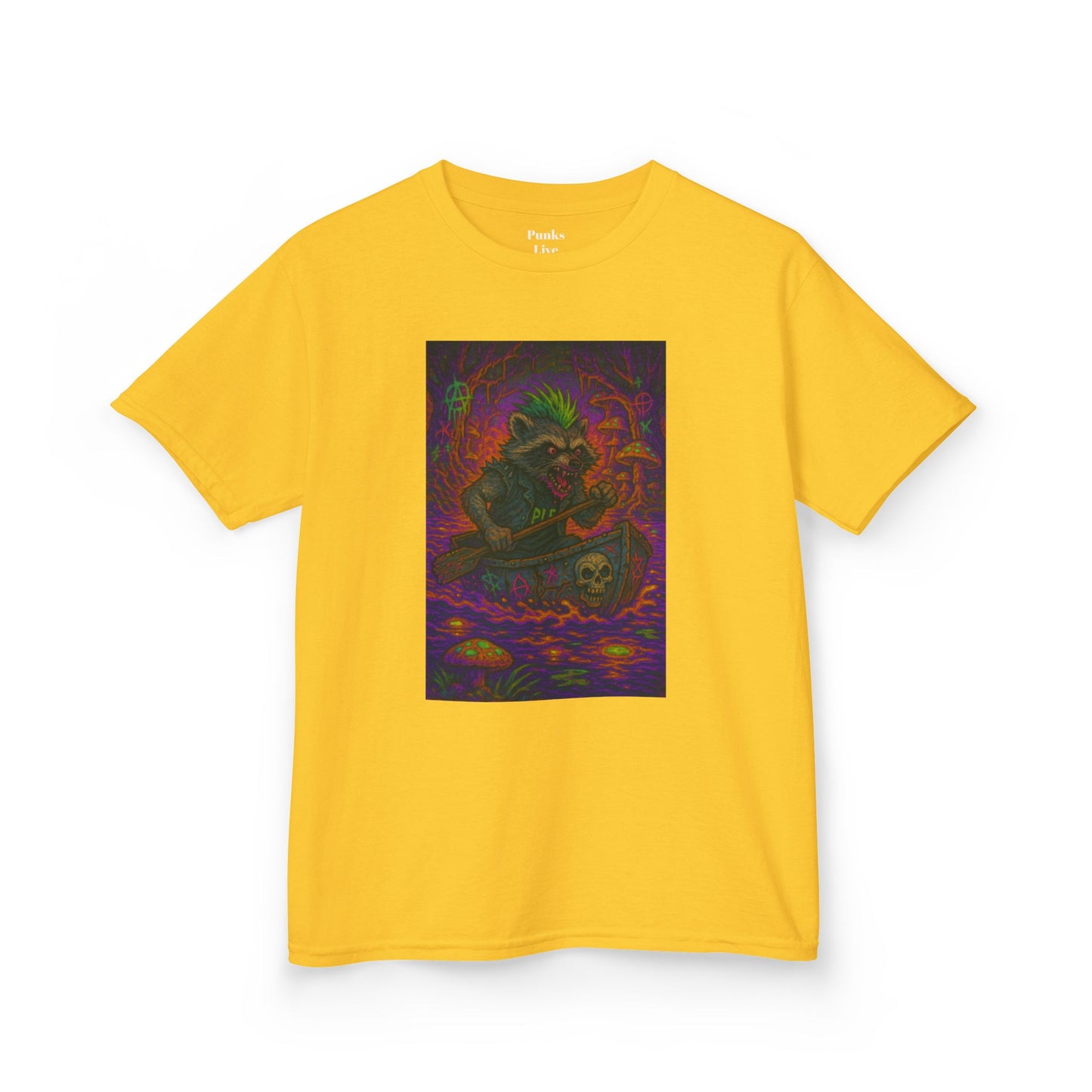 PLF “"Canoe" Tee” Tee | Punk Kidswear by PLF - Punks Live Forever