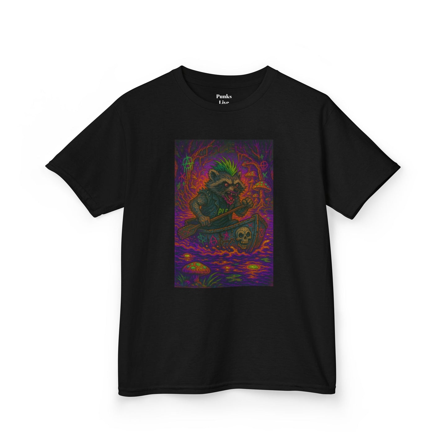 PLF “"Canoe" Tee” Tee | Punk Kidswear by PLF - Punks Live Forever