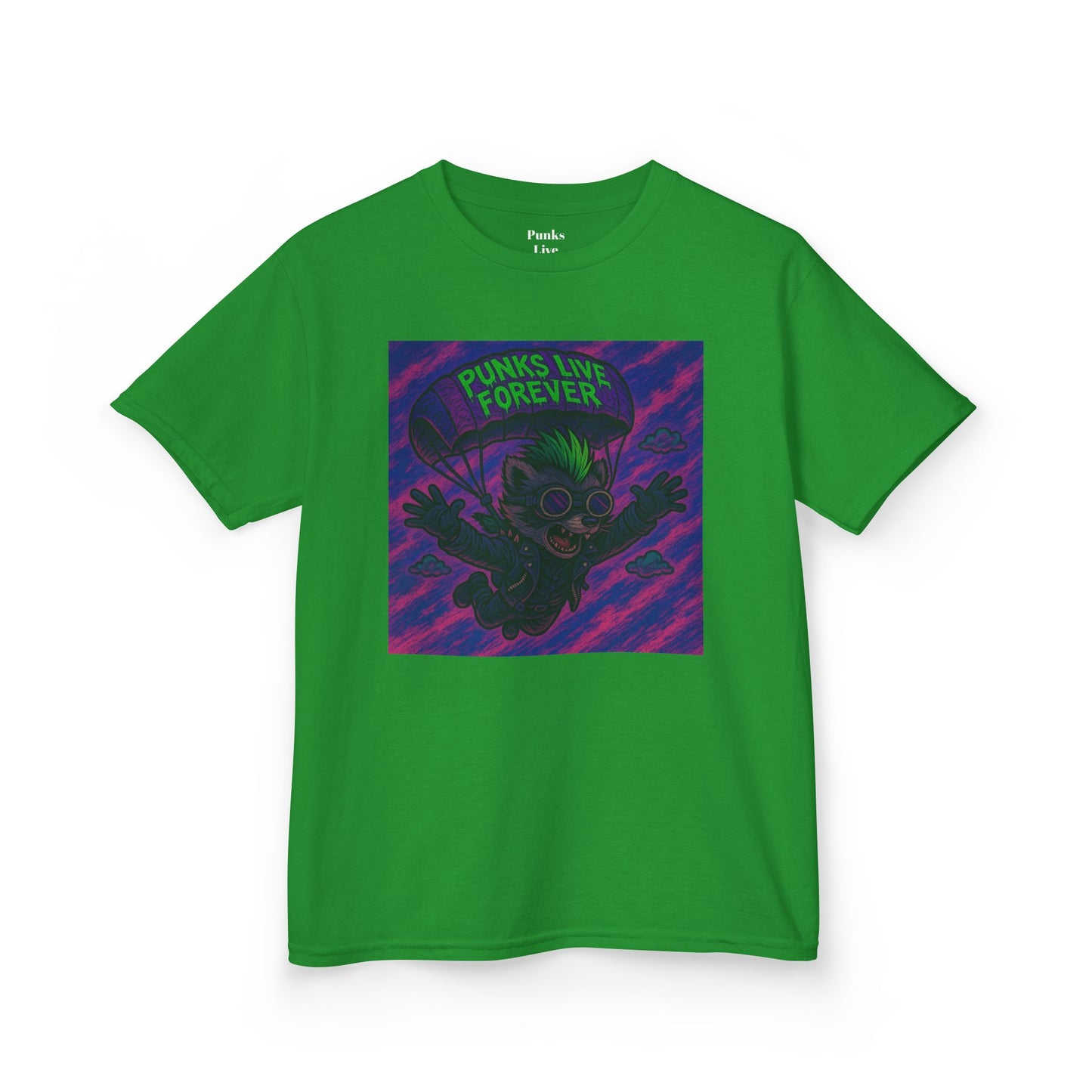 PLF “"Parachute" Tee” Tee | Punk Kidswear by PLF - Punks Live Forever