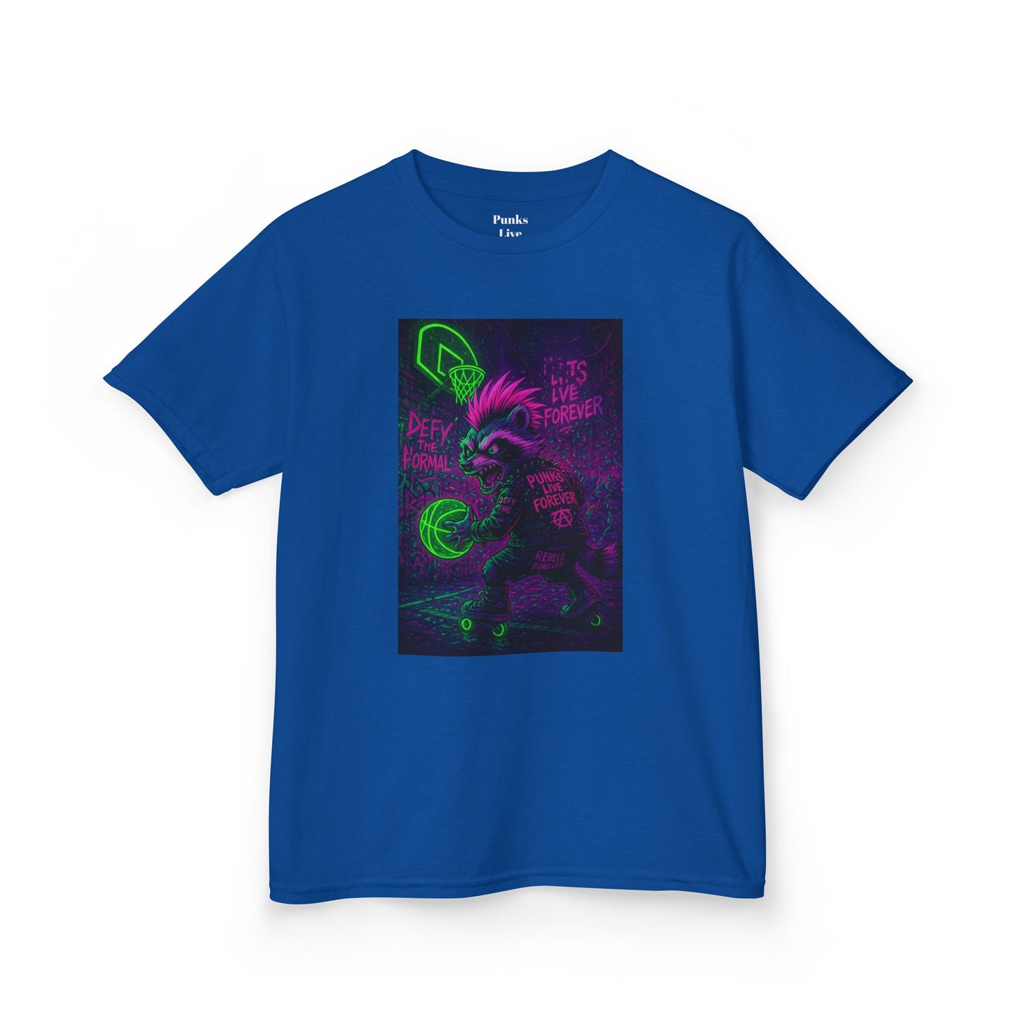 PLF “"Basketball" Tee” Tee | Punk Kidswear by PLF - Punks Live Forever