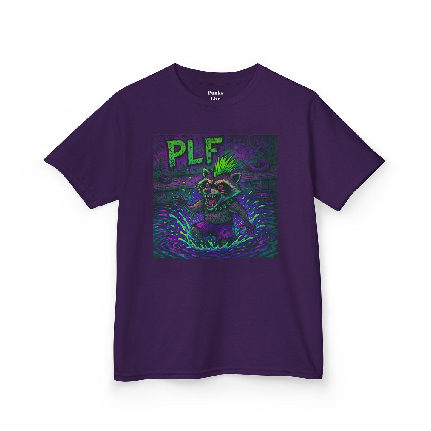 PLF “"Swimming" Tee” Tee | Punk Kidswear by PLF - Punks Live Forever