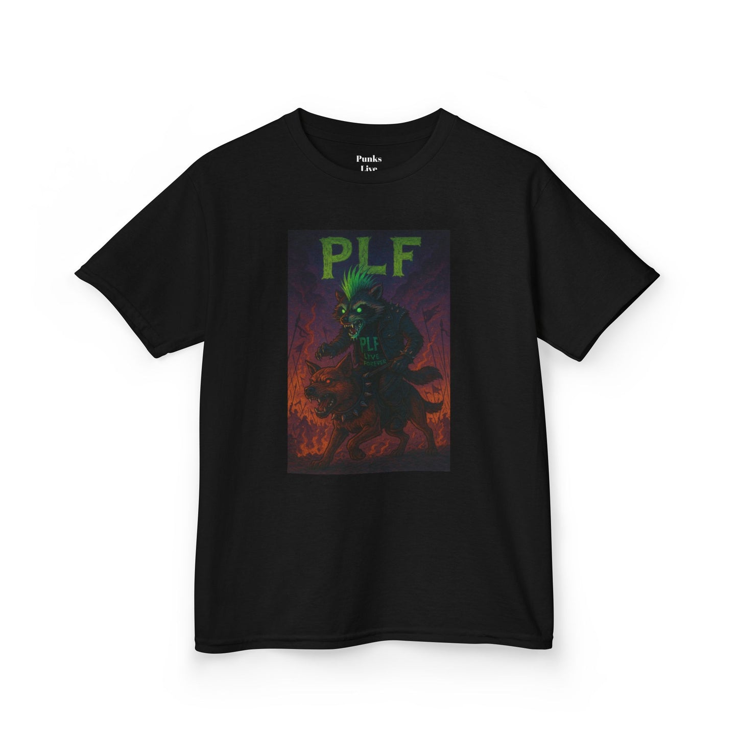 PLF “"Chaos" Tee” Tee | Punk Kidswear by PLF - Punks Live Forever