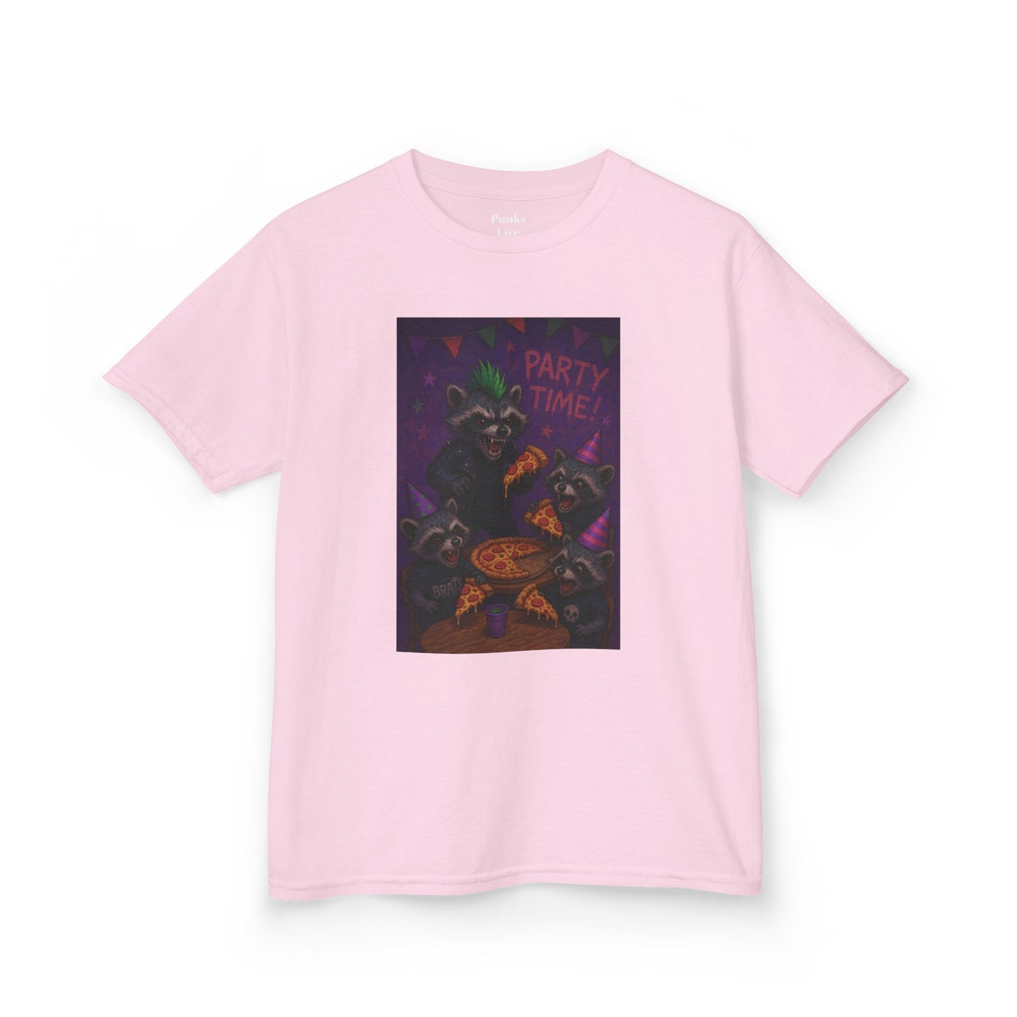 PLF “"Pizza" Tee” Tee | Punk Kidswear by PLF - Punks Live Forever