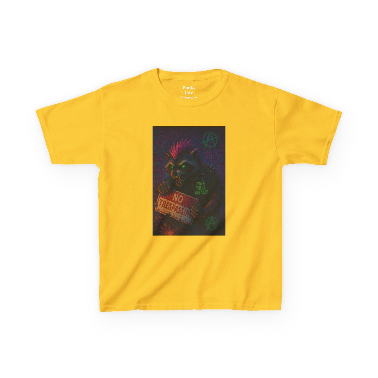 PLF “"Rule Breaker" Tee” Tee | Punk Kidswear by PLF - Punks Live Forever