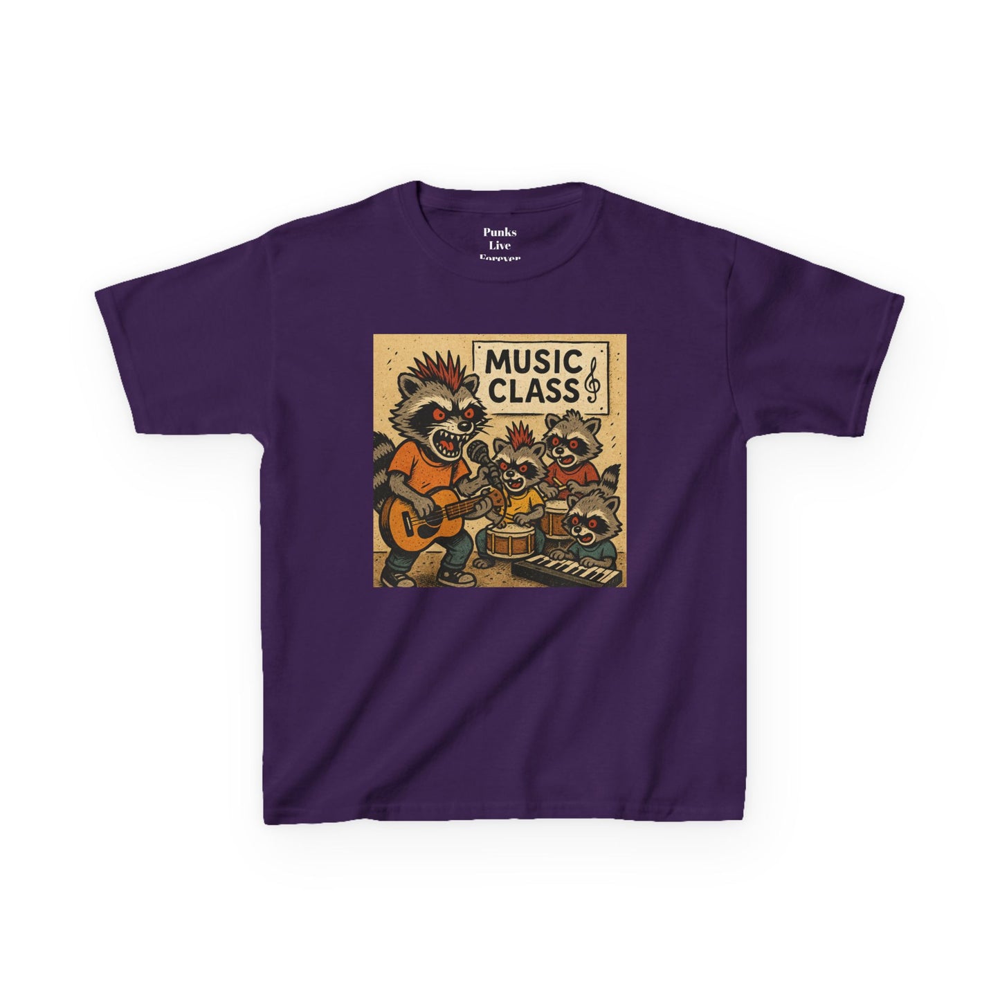 PLF “"Music Class" Tee” Tee | Punk Kidswear by PLF - Punks Live Forever