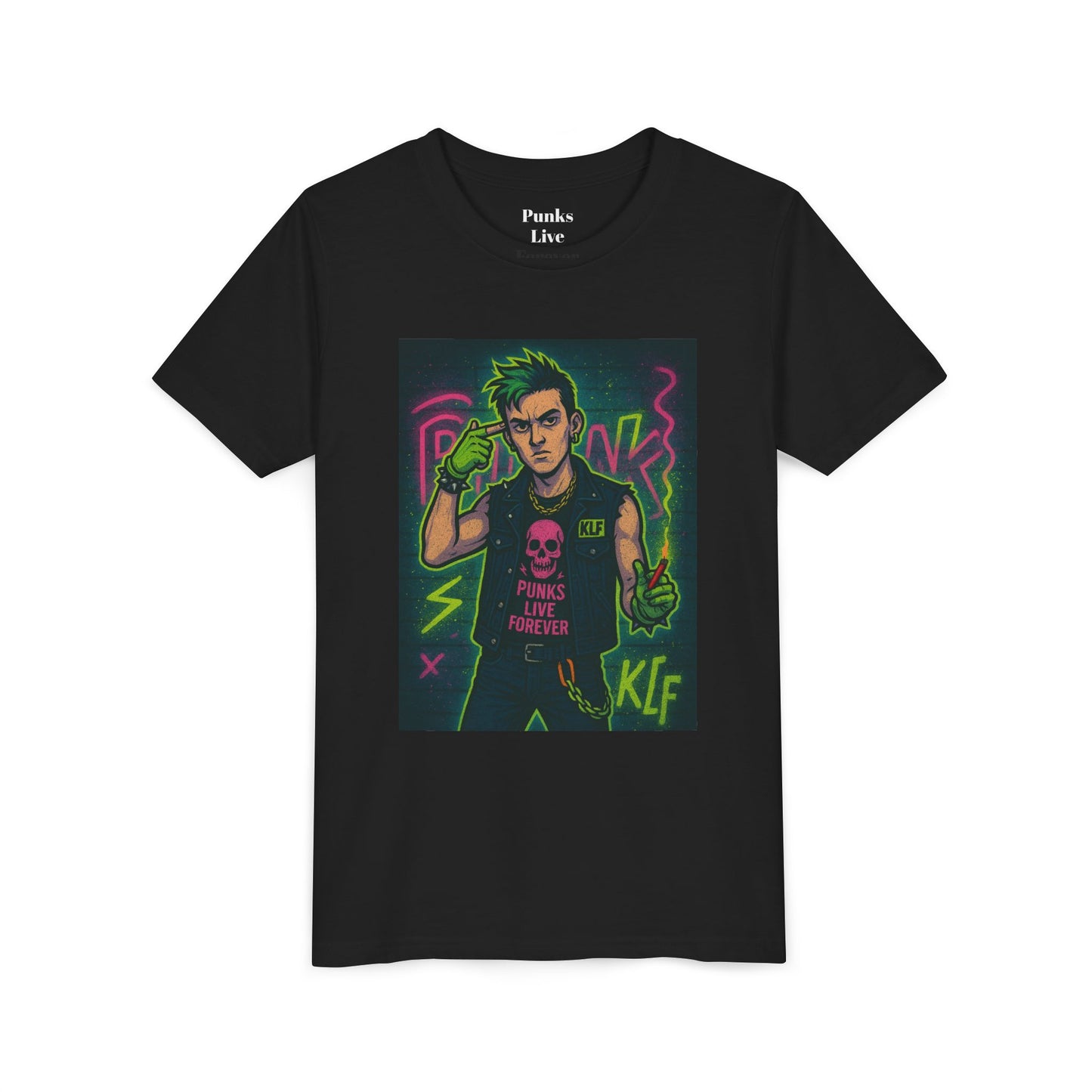 PLF “"Light the Fuse" Tee” Tee | Punk Kidswear by PLF - Punks Live Forever