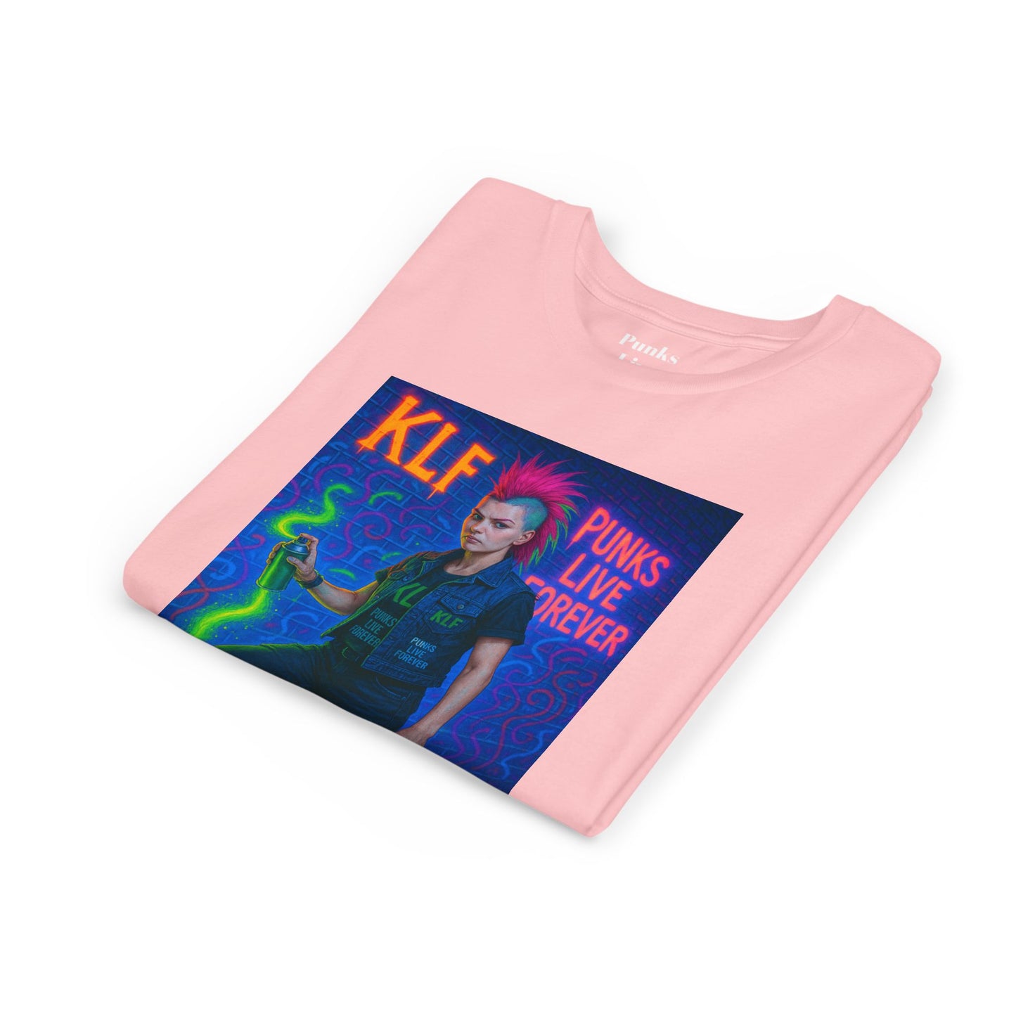 PLF “"Glow Riot Tee” Tee | Punk Kidswear by PLF - Punks Live Forever