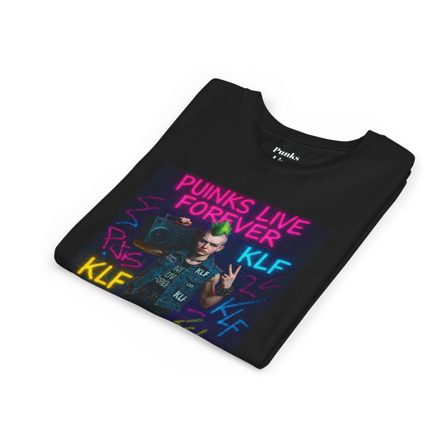 PLF “"Boombox Rebellion Tee” Tee | Punk Kidswear by PLF - Punks Live Forever