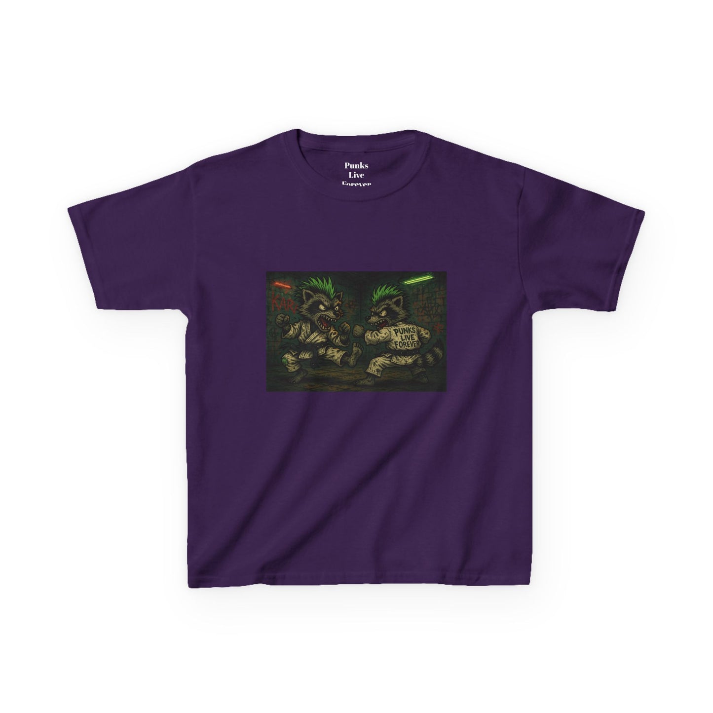 PLF “"Karate" Tee” Tee | Punk Kidswear by PLF - Punks Live Forever
