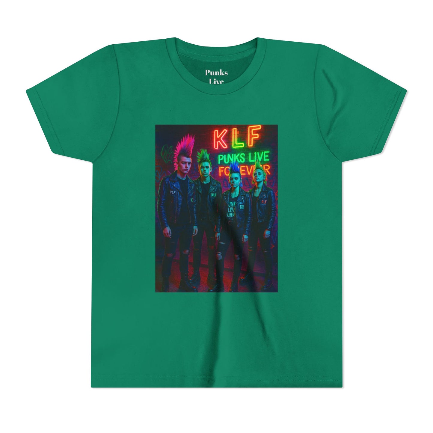 PLF “Neon Syndicate Tee” Tee | Punk Kidswear by PLF - Punks Live Forever