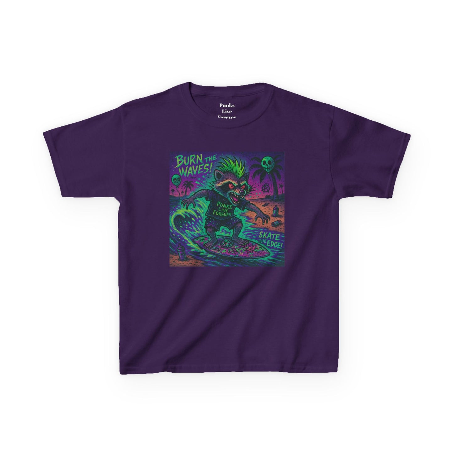 PLF “"Surfing" Tee” Tee | Punk Kidswear by PLF - Punks Live Forever