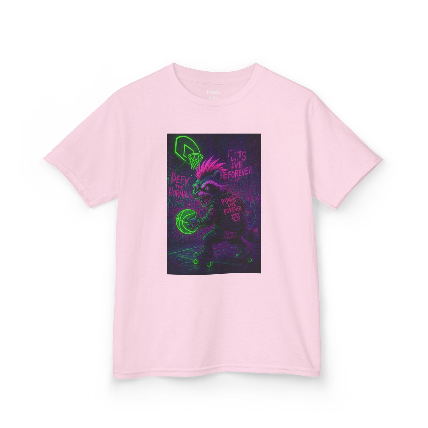 PLF “"Basketball" Tee” Tee | Punk Kidswear by PLF - Punks Live Forever