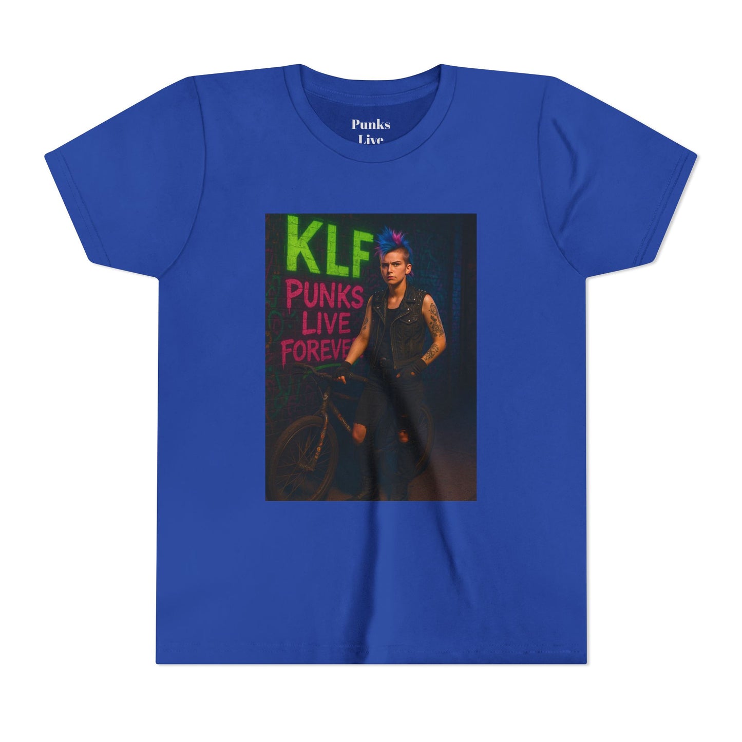 PLF “"Brickwall Burnout Tee” Tee | Punk Kidswear by PLF - Punks Live Forever